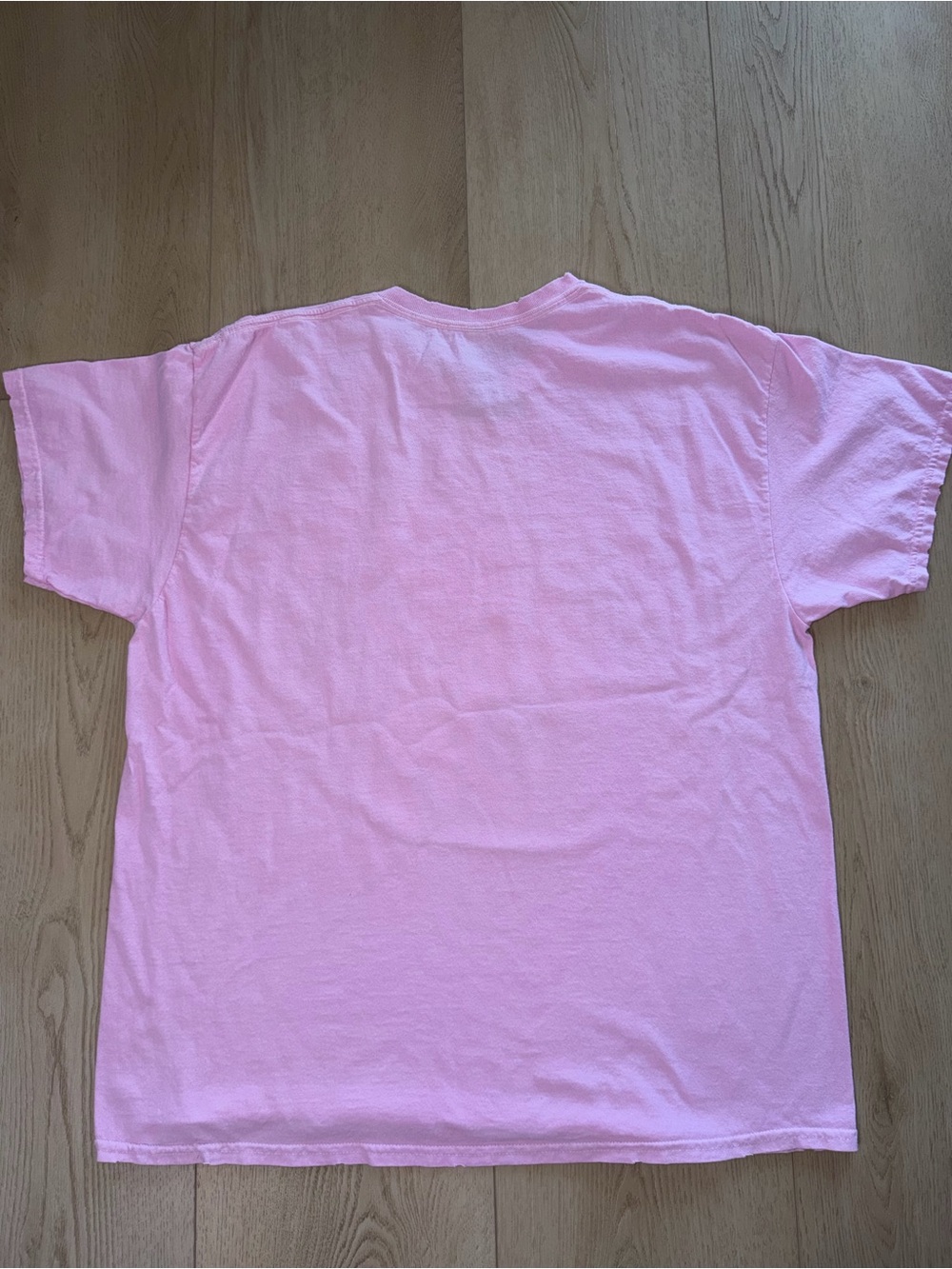 Def Leppard Leopard Pink Distressed Graphic Tee - Size Large - Picture 3 of 3